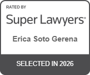Rated by Super Lawyers | Erica Soto Gerena | Selected in 2026